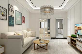淮南现代风格-客厅