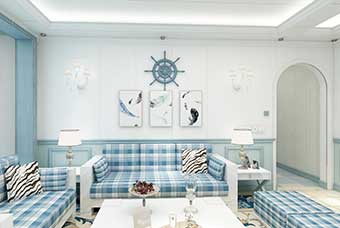 淮南地中海风格-客厅