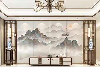 淮南森佰汇航空纤维（山水画系列）