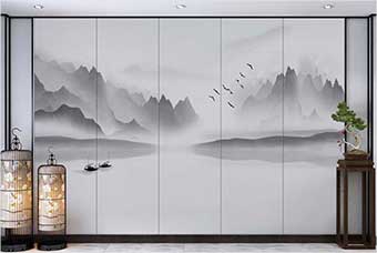 淮南森佰汇航空纤维（山水画系列）