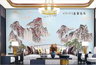 淮南森佰汇航空纤维墙咔（鸿运当头）